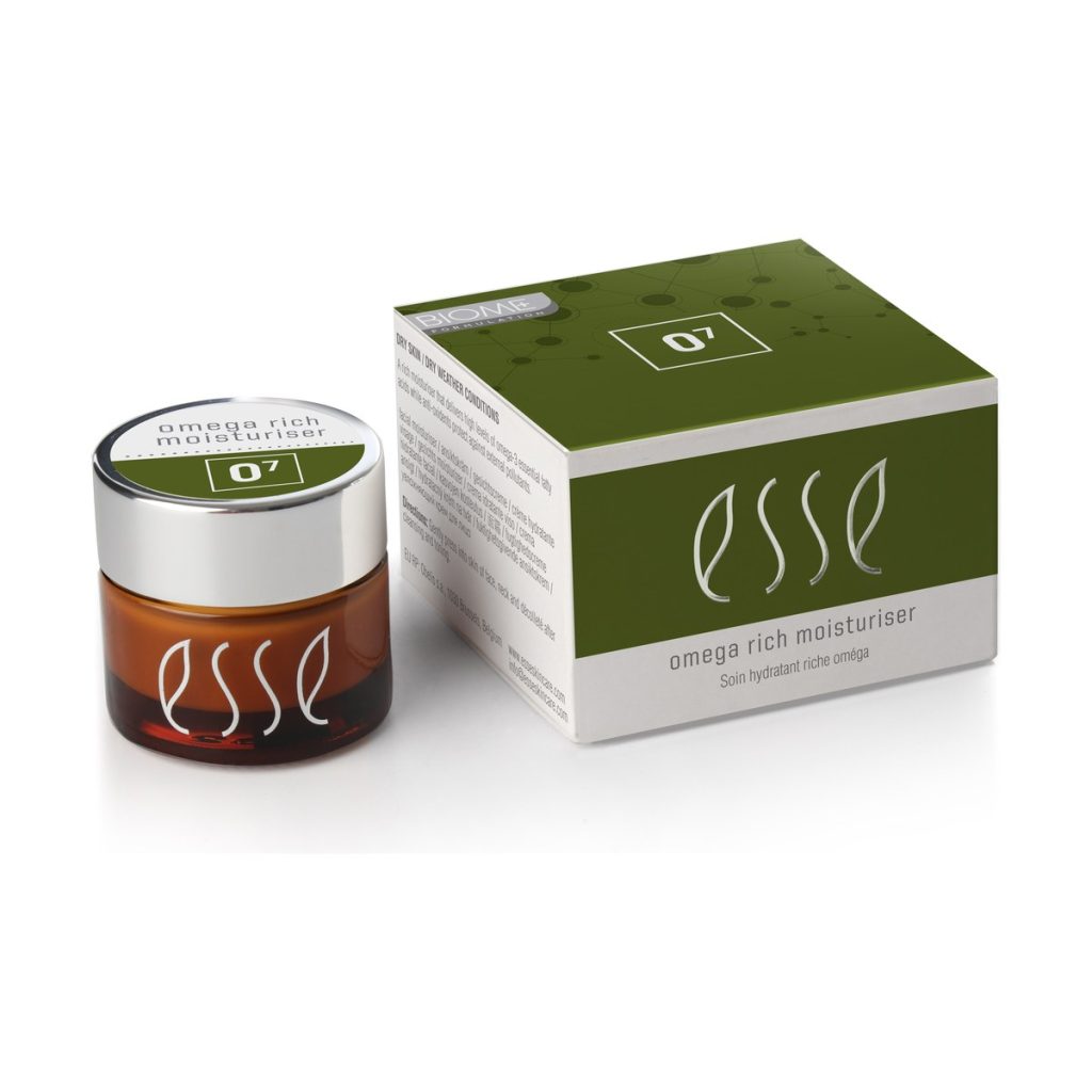 Esse Omega Rich Moisturiser 50 ml con su caja