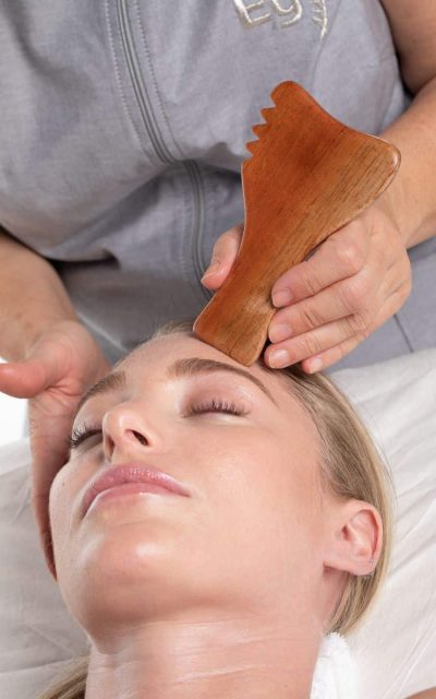 Maderoterapia Facial