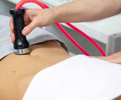 Tratamiento de crioterapia corporal en Aloha Day Spa.